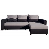 Coltar extensibil ANES 09 DR Sezut Gri / Brate Negre